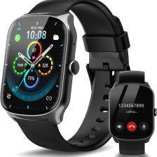 Smart Watch for Men Women, 1.95'' HD Curved Screen Smartwatch(Answer/Make Call), Fitness Tracker with 112 Sport Modes, IP68 Waterproof Fitness Watch with Heart Rate/Sleep Monitor/Pedometer/Calories