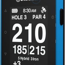 Swami KISS 2.0 Handheld Golf GPS Ragnefinder with Integrated Magnets - Blue
